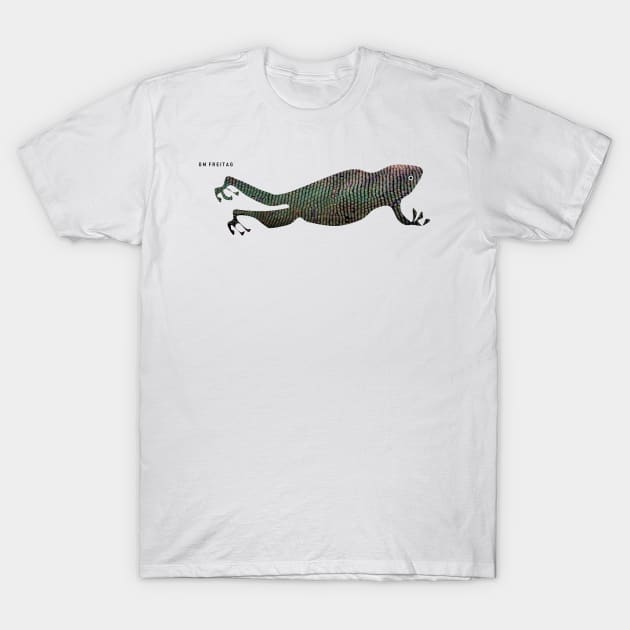 Frog : T-Shirt by Annie Pom Freitag